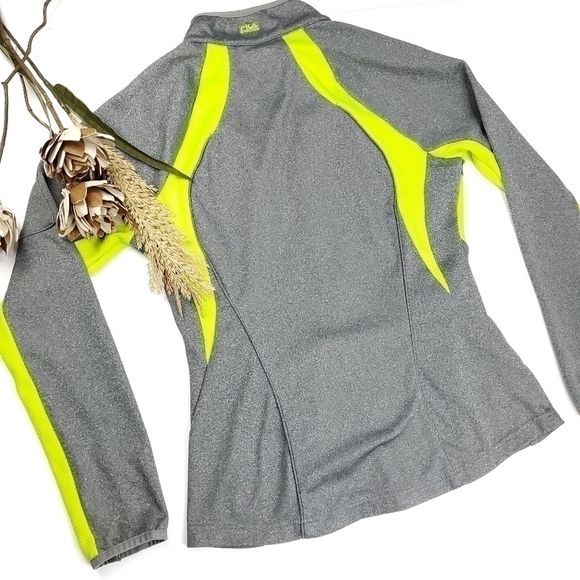 Fila Performance Neon Grey Structured Jacket M - Picture 2 of 12